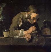 Blowing bubbles juvenile Jean Baptiste Simeon Chardin
